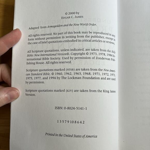 Understanding the Prophecies of the Millennium By Edgar C James Paperback - Picture 3 of 7